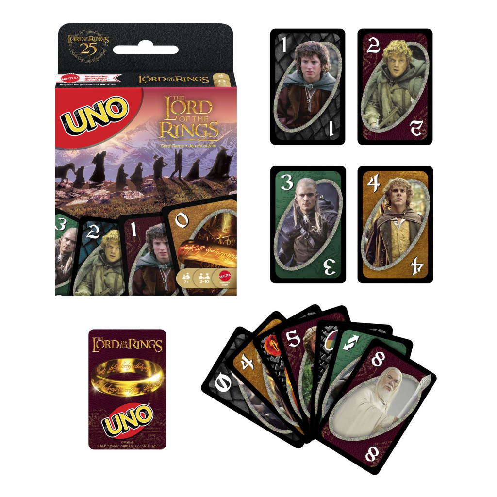 Mattel UNO PÁN PRSTENOV