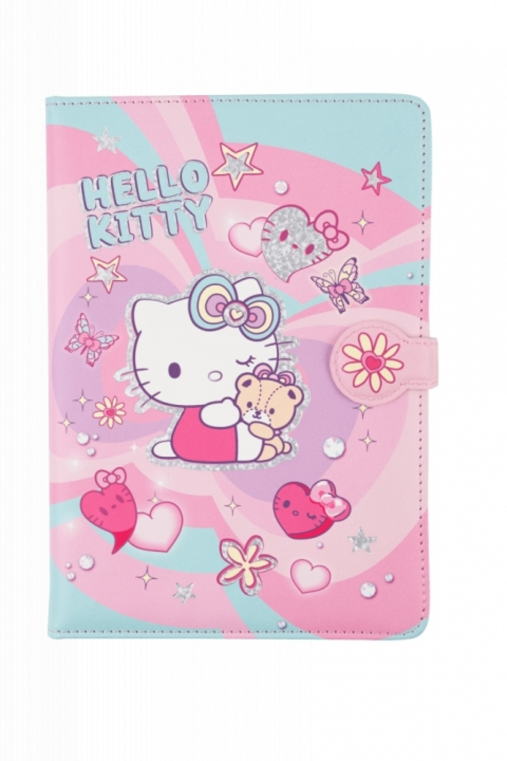 Coolpack Zápisník se zapínáním na magnet Heart Hello Kitty Pastel Pink