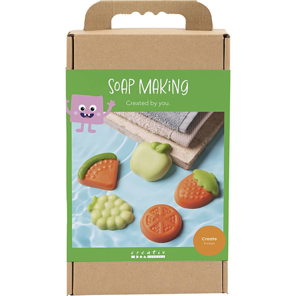 Creativ Company Kreativní sada výroba mýdla Fruit Green Orange