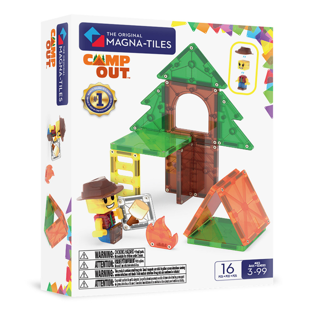 Magna-Tiles Magnetická stavebnice Camp Out 16 dílků