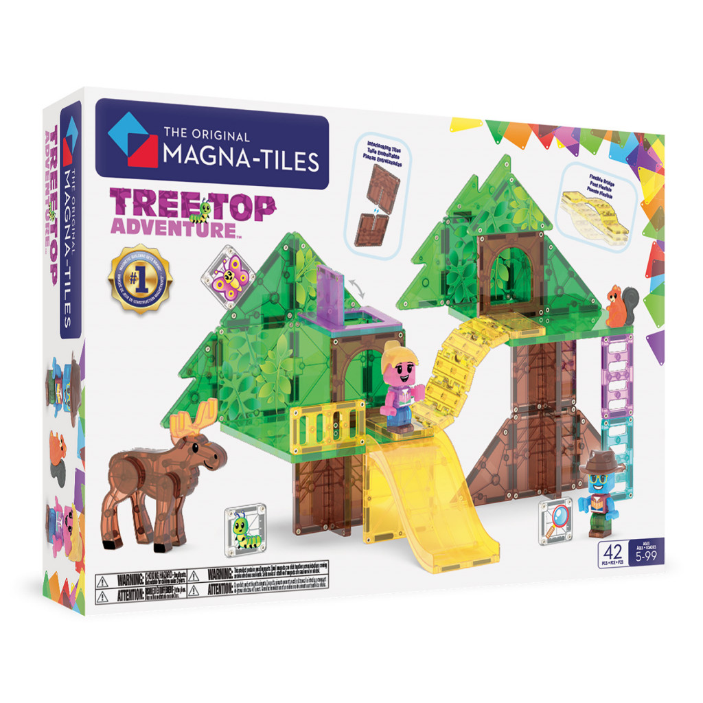 Magna-Tiles Magnetická stavebnice Treetop Adventure 42 dílků