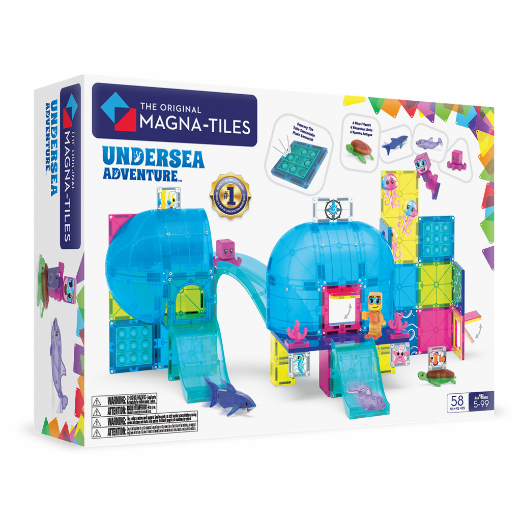 Magna-Tiles Magnetická stavebnice Undersea Adventure 58 dílků