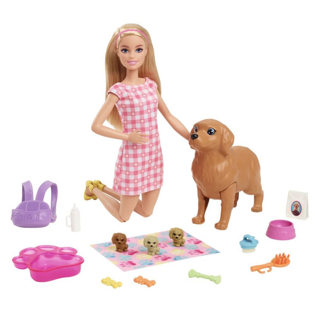 Mattel Barbie novonarodené šteniatka 