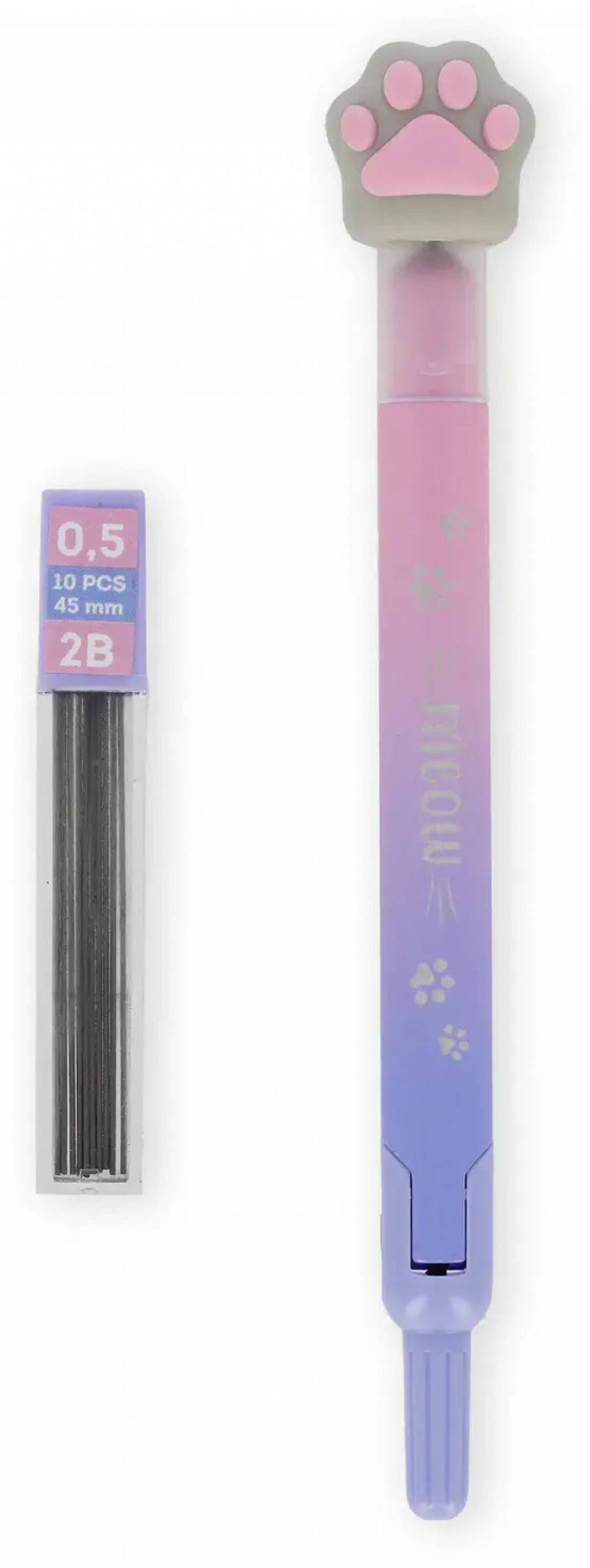 Legami Kružidlo Legami Meow - Compass With Automatic Lead - Kitty - 2B Lead