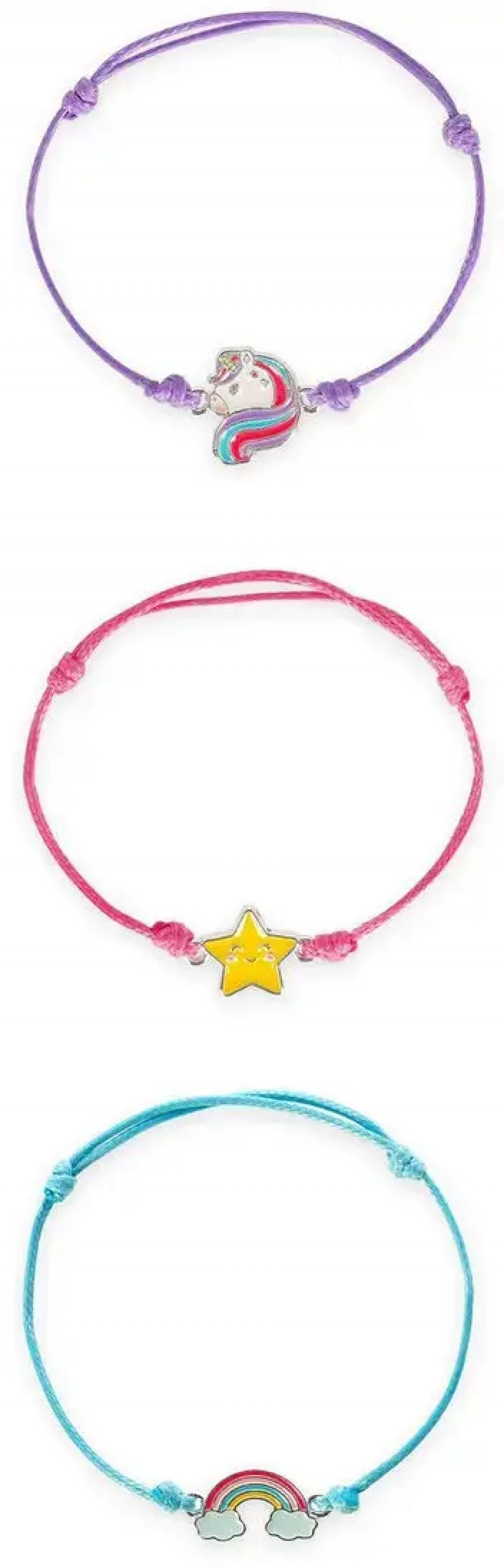Legami Sada náramkov Legami Better Together - Set Of 3 Bracelets - Unicorn