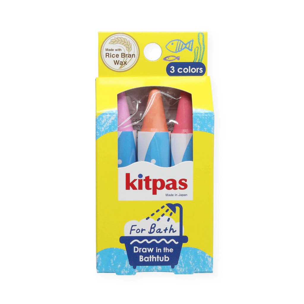 Kitpas Sada voskoviek do kúpeľa 3 ks (Coral)