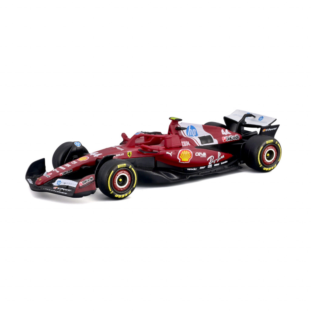 Bburago Bburago – FORMULA RACING Ferrari SF-25 (2025), #44 Lewis Hamilton, blister, 1:64
