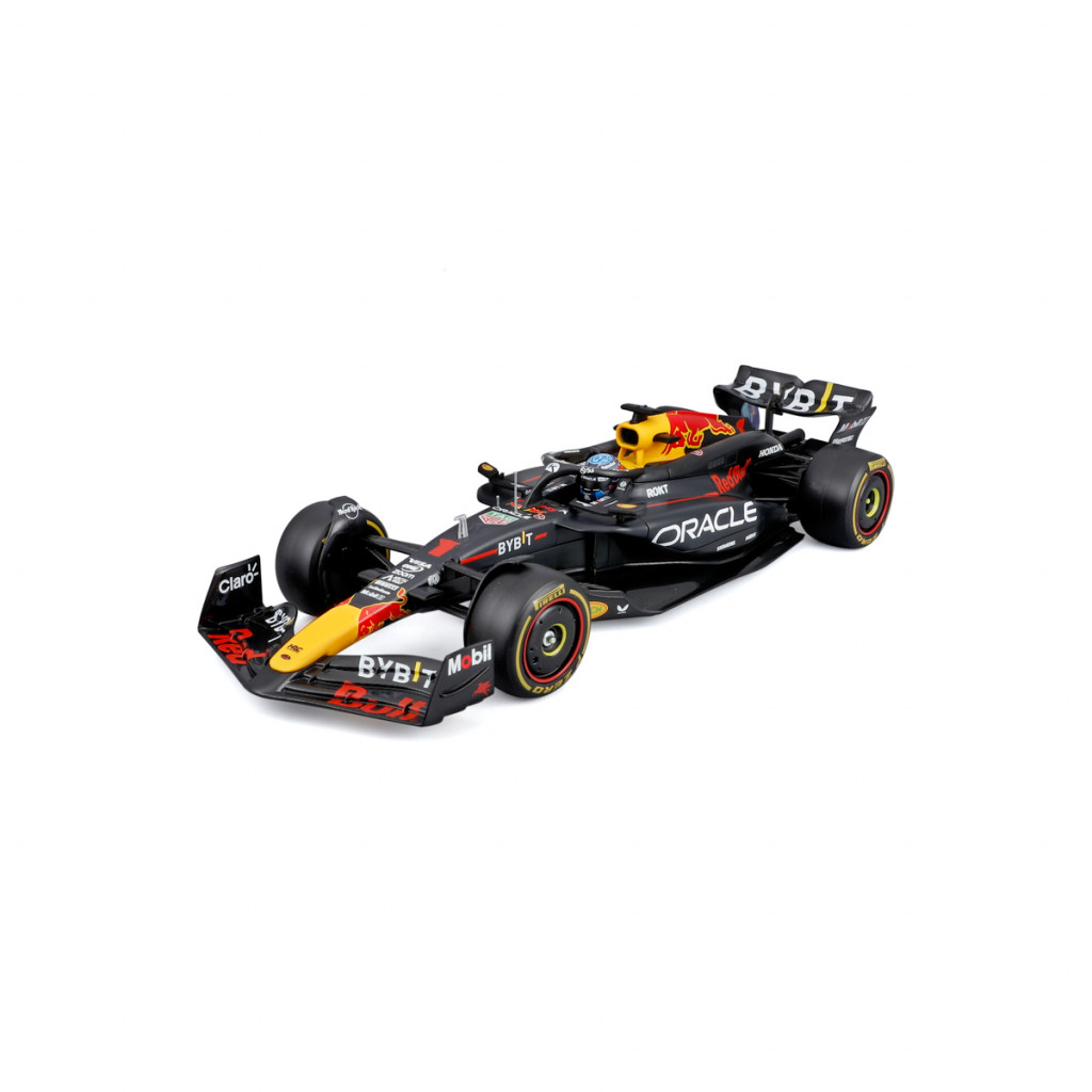 Bburago Bburago - RACE F1 v dekorativním boxu, Oracle Red Bull Racing RB20 (2024), #1 Max Verstappen, 1:24