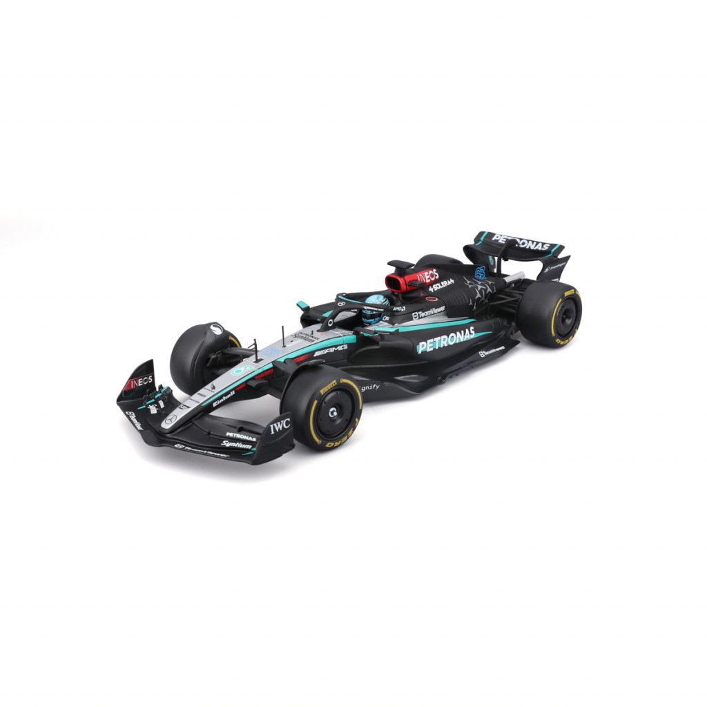 Bburago Bburago 1:24 RACE F1 v dekoratívnej krabičke, Mercedes-AMG Petronas W15 (2024), #63 George Russell
