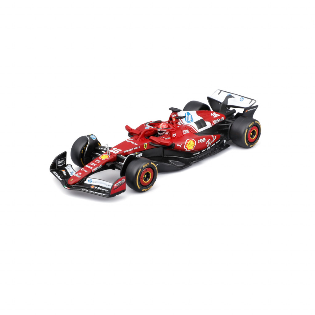 Bburago Bburago - RACE F1 v dekoratívnej krabičke, Ferrari SF-25 (2025), #16 Charles Leclerc, 1:43