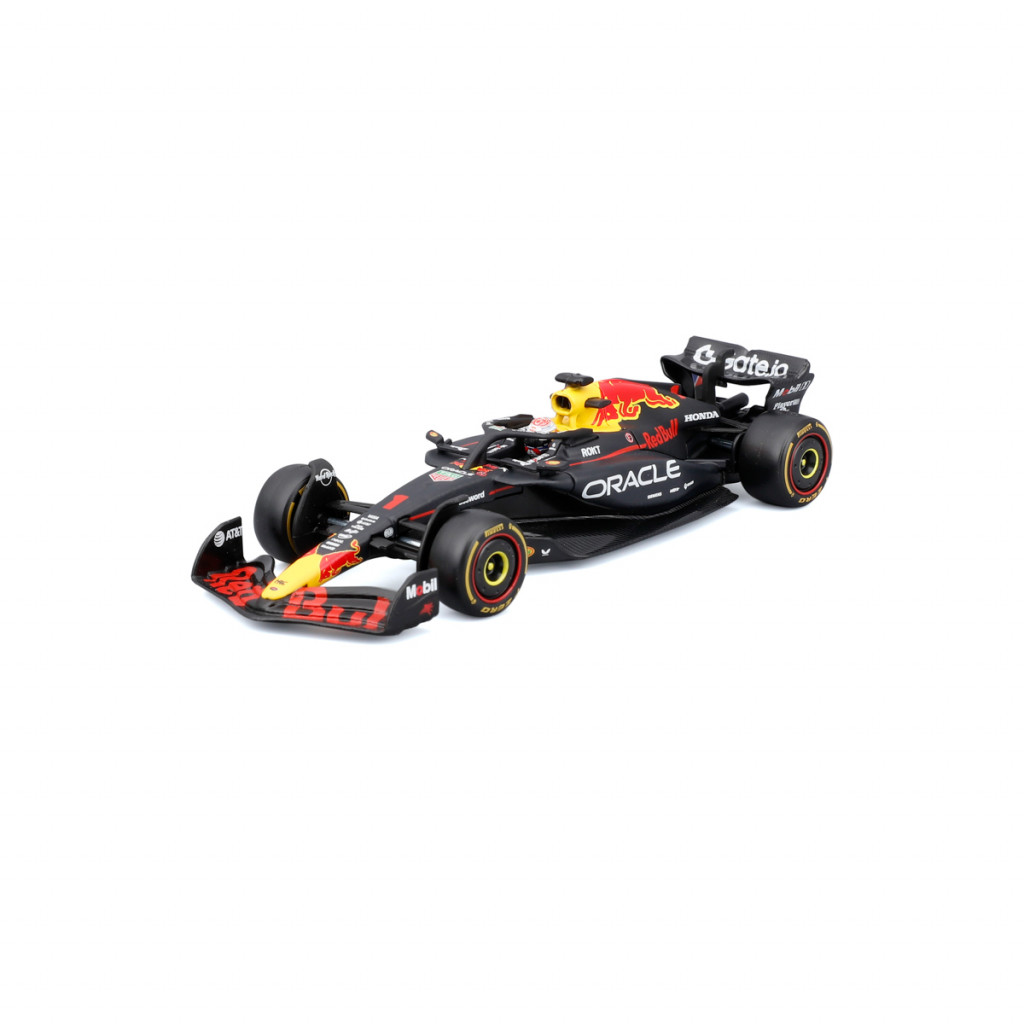 Bburago Bburago - RACE F1 dekoratívna krabička, Oracle Red Bull Racing RB21 (2025), #1 Max Verstappen, 1:43