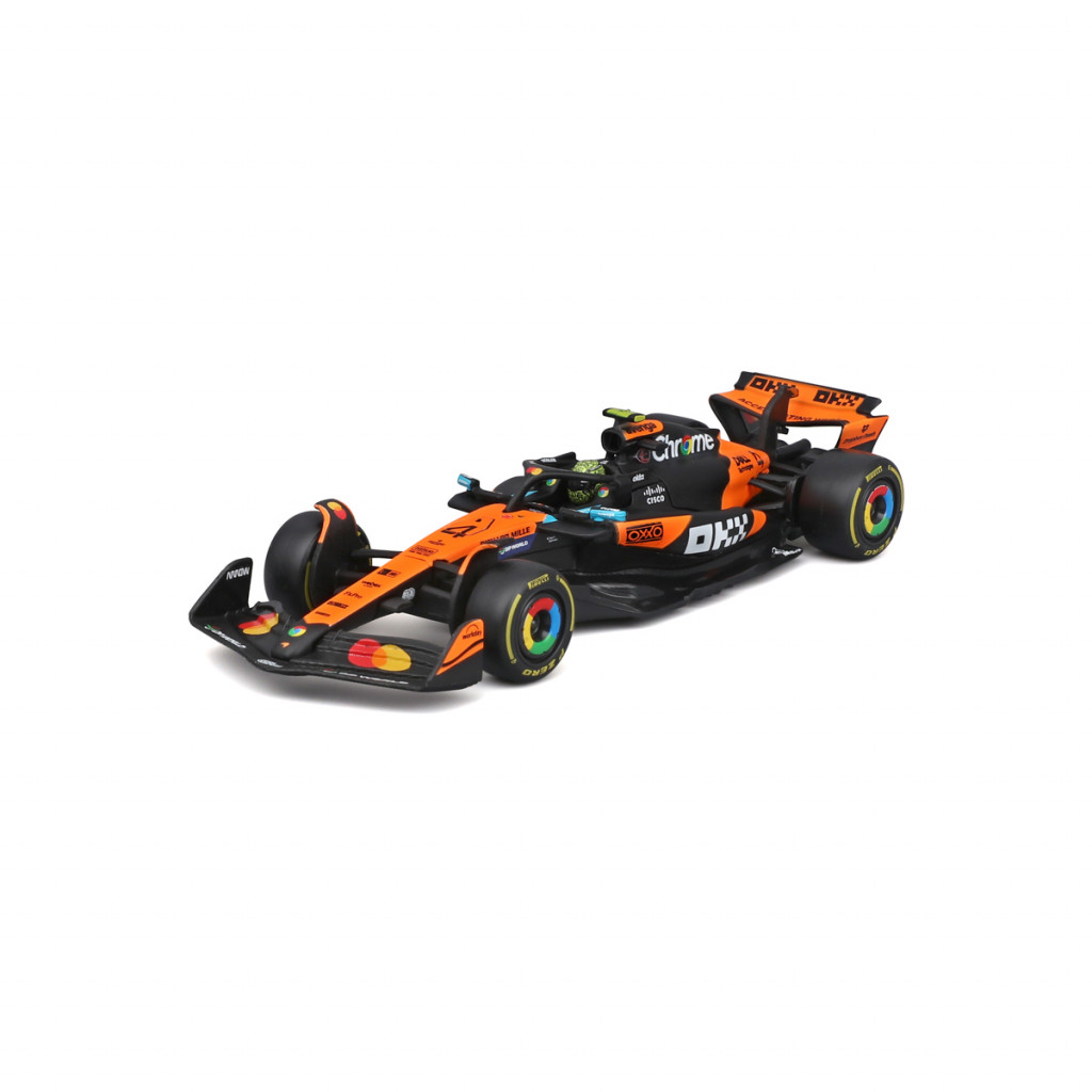 Bburago Bburago - RACE F1 v dekoratívnej krabičke, McLaren F1 MCL39 (2025) #4 Lando Norris, 1:43