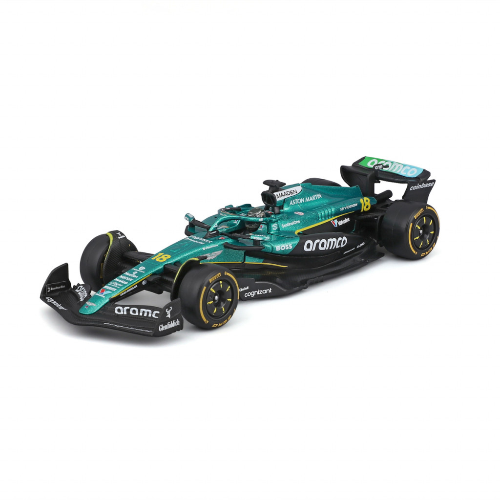 Bburago Bburago - RACE F1 v dekoratívnej krabičke, Aston Martin AMR25 (2025), #14 Fernando Alonso, 1:43