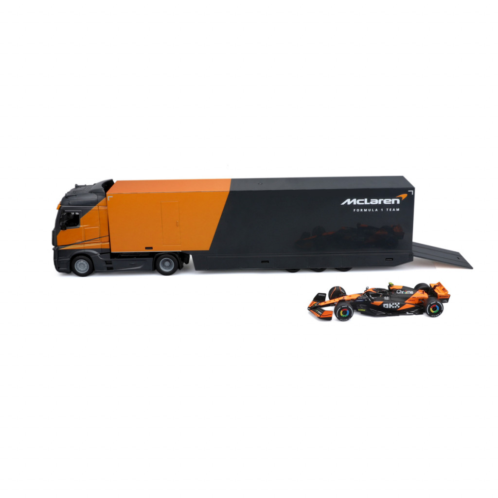 Bburago Bburago 1:43 F1 + Nákladné vozidlo - McLaren F1 MCL38 Lando Norris