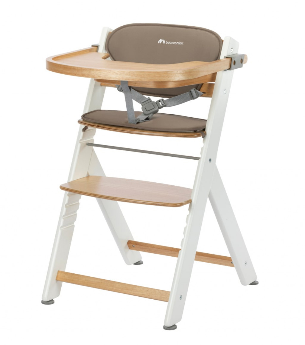 Bebeconfort Timba židlička rostoucí Light Wood s podložkou