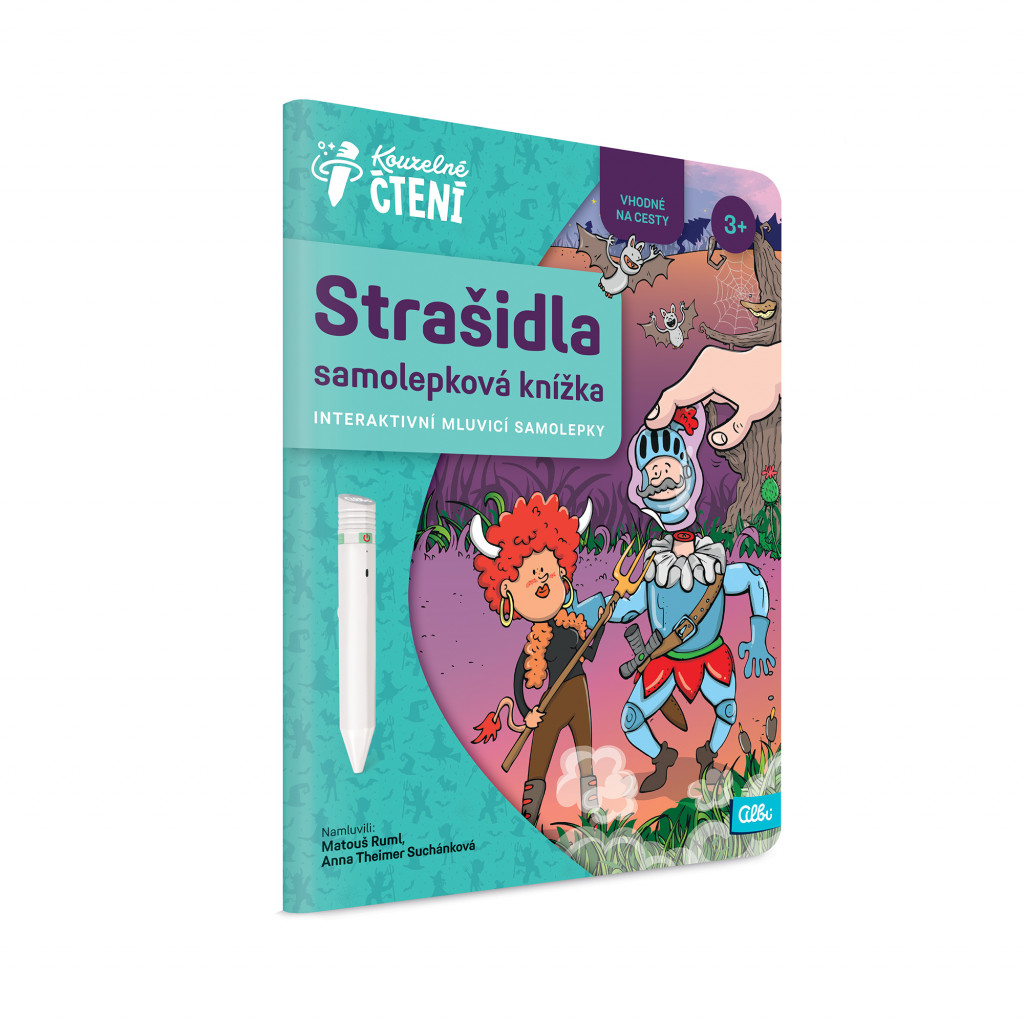 Albi KČ Samolepková knížka Strašidla