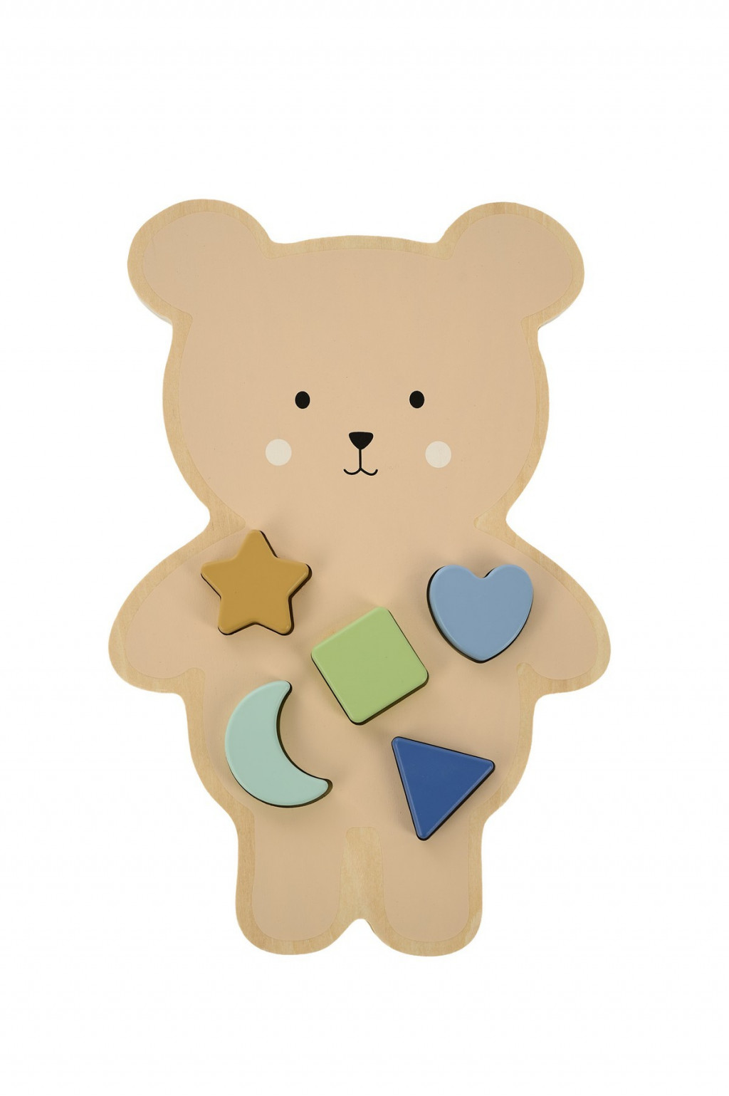 JaBaDaBaDo Vkládací dřevěné puzzle Medvídek