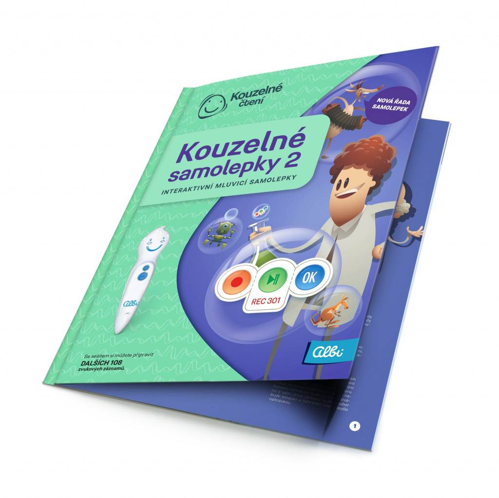 Albi KČ Kouzelné samolepky 2 (108ks)