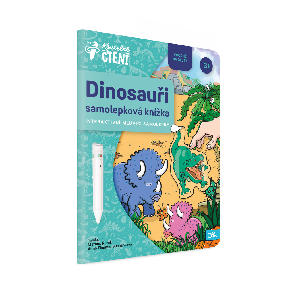 Albi KČ Samolepková knížka Dinosauři