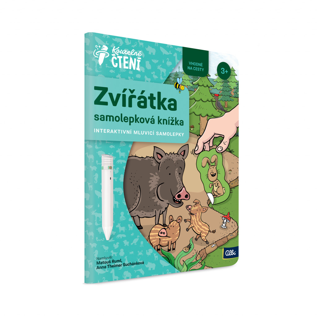 Albi KČ Samolepková knížka Zvířátka