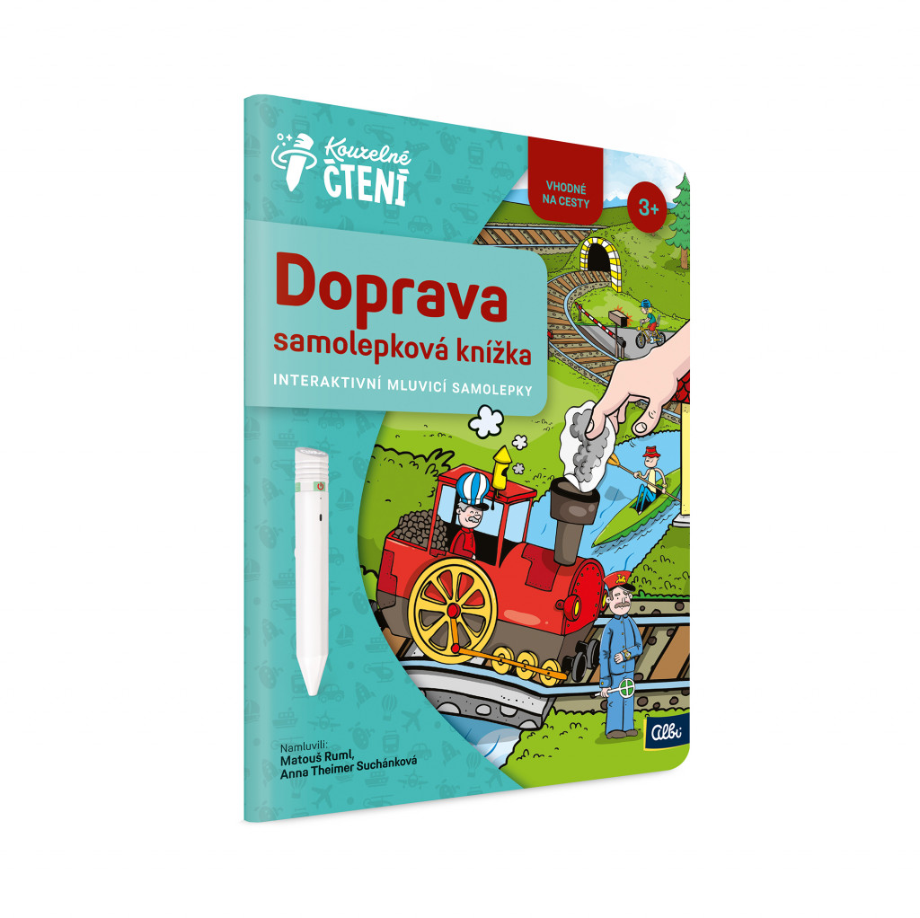 Albi KČ Samolepková knížka Doprava