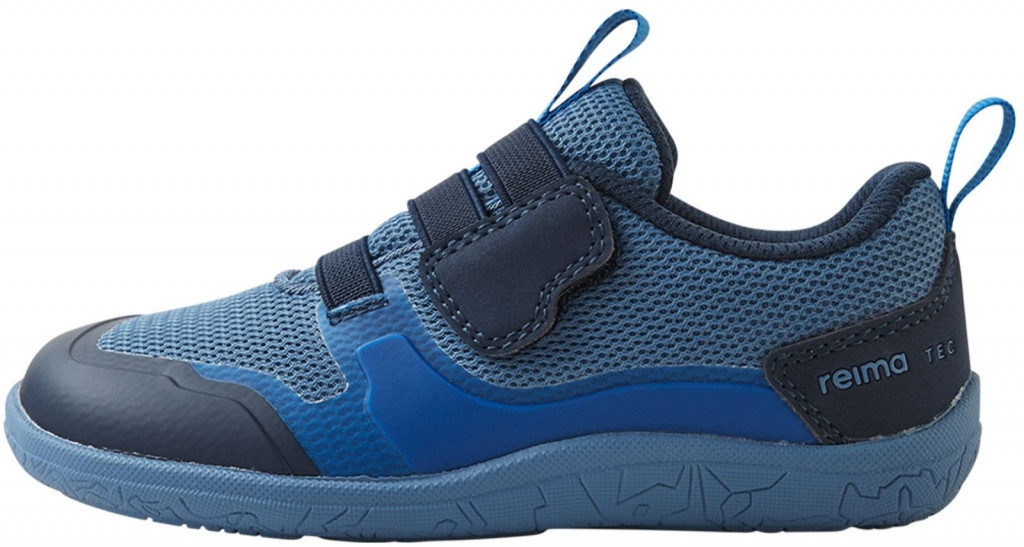 Reima Detské barefoot topánky s membránou Reima Tepastelu - Blue Ocean