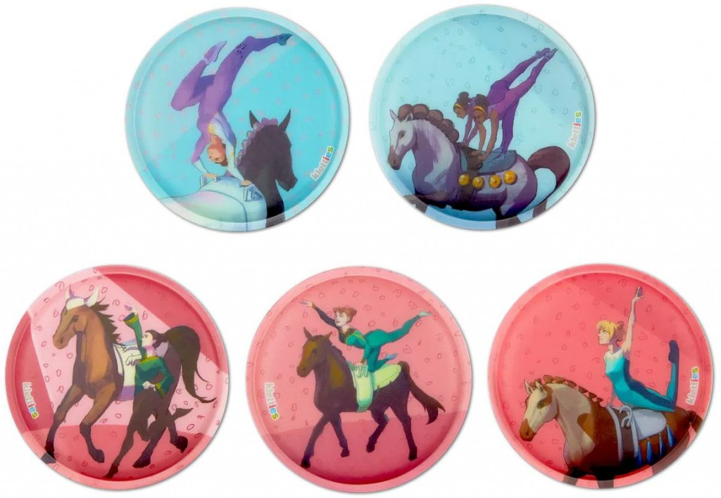 Ergobag Sada ozdôb na batoh Ergobag Kletties Set - Vaulting