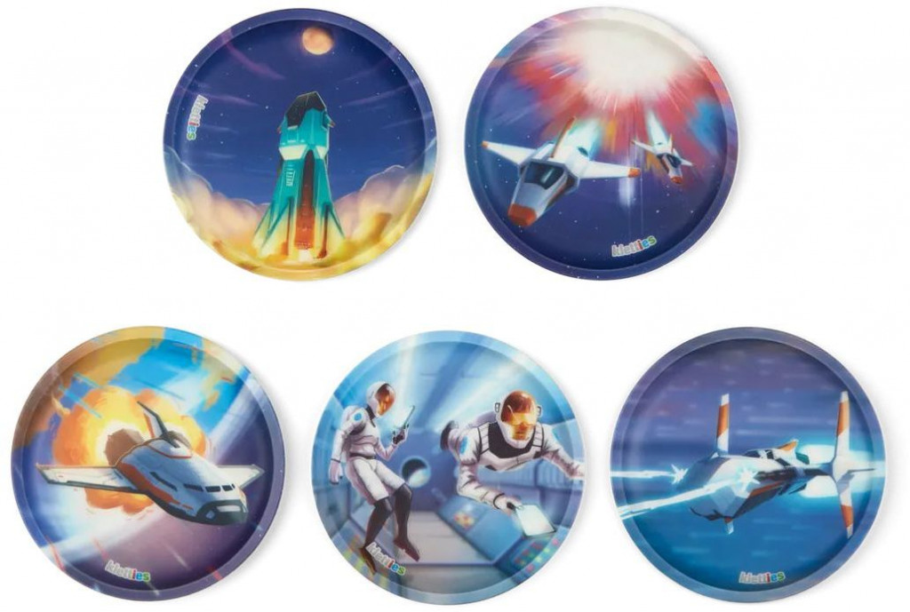 Ergobag Sada ozdôb na batoh Ergobag Kletties Set - Star Battle