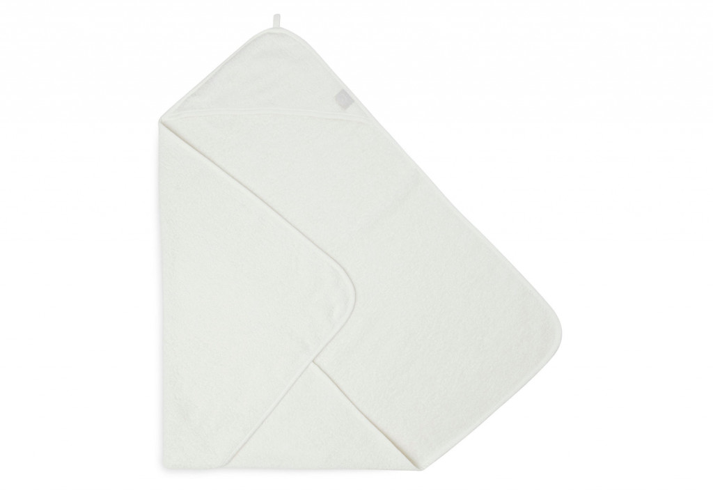 Jollein Osuška s kapucí froté 75x75 cm Ivory