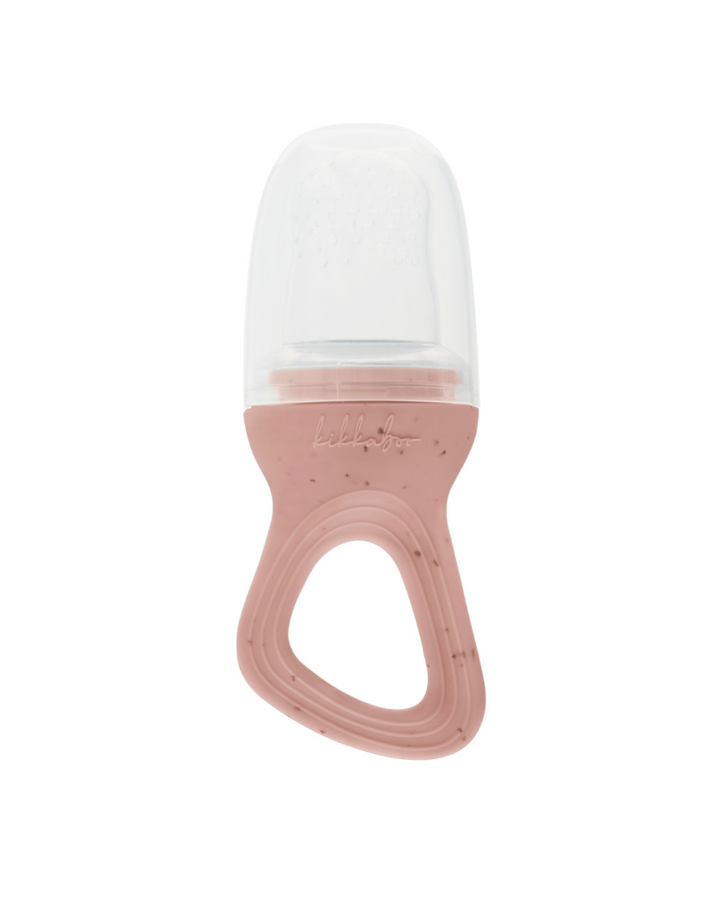 KikkaBoo Krmicí kousátko Platinum Silicone Blush