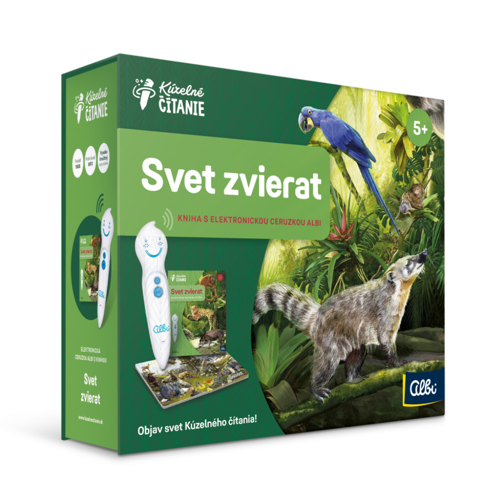 Albi Svet zvierat s elektronickou ceruzkou ALBI