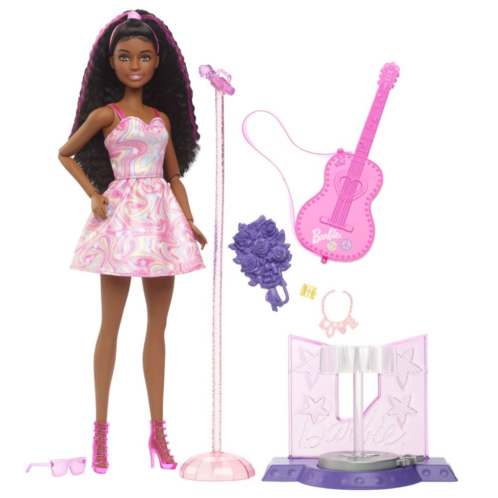 Mattel Barbie bábika v povolaní - POPOVÁ HVIEZDA
