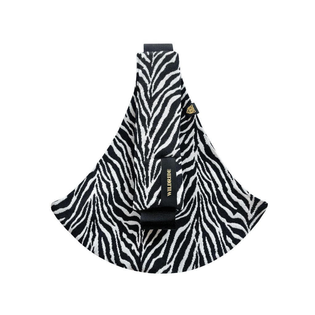Wildride Detský nosič Black Zebra
