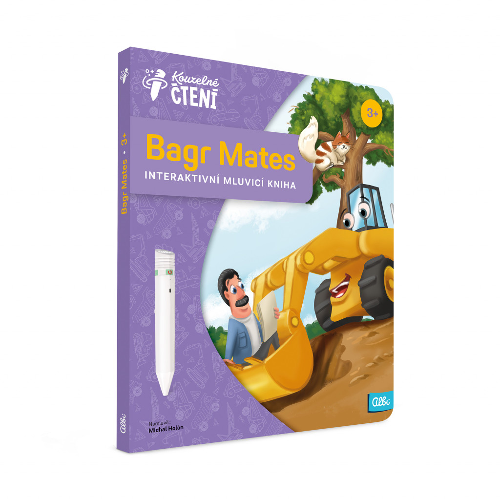Albi KČ Kniha Bagr Mates