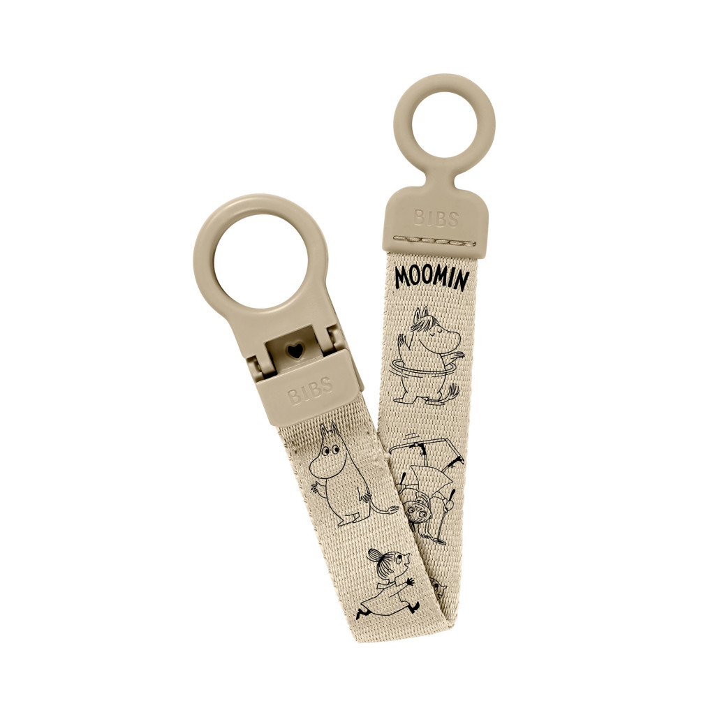Všetky značky||BIBS x Moomin BIBS x Moomin Loop klip na cumlík (Vanilla)