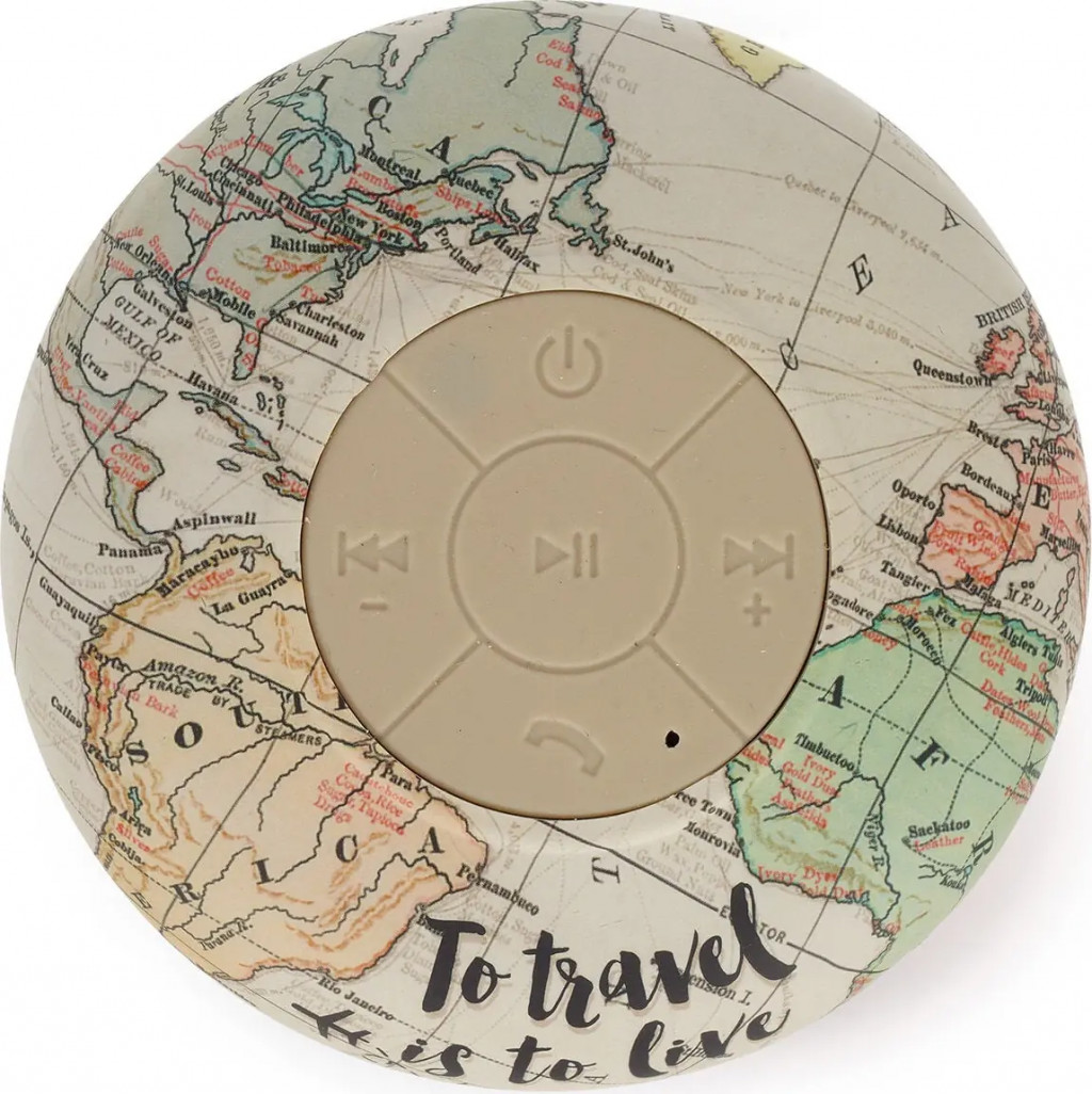 Legami Voděodolný reproduktor do sprchy Legami Singing In The Shower Water Resistant Shower Speaker - Travel