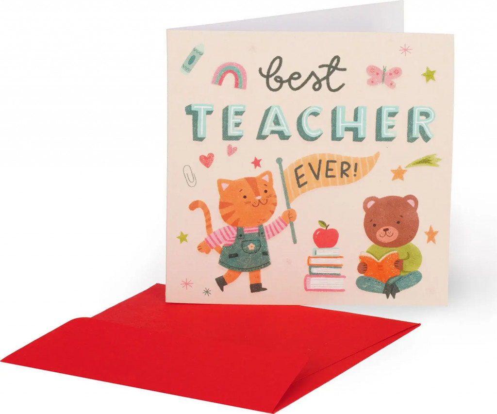 Legami Přáníčko Legami Greeting Card Small - Best Teacher
