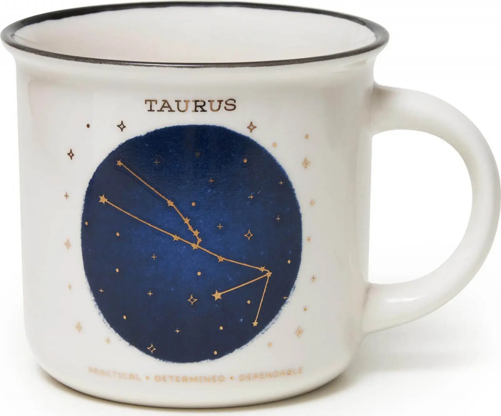 Legami Porcelánový hrneček Legami Count Your Lucky Stars Porcelain Mug - Taurus