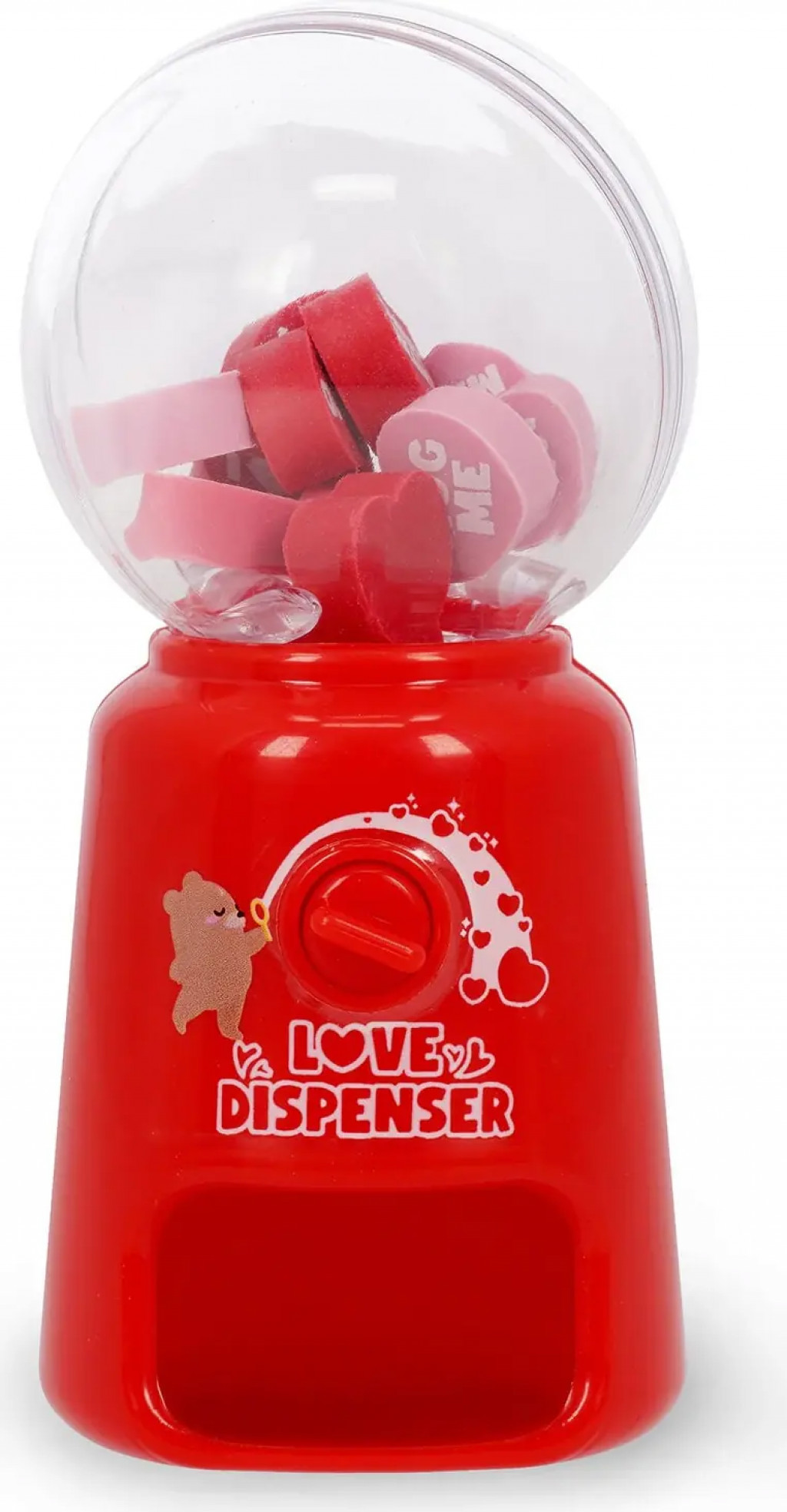 Legami Zásobník mazacích gum Legami Love Dispenser Mini Eraser Dispenser - Heart