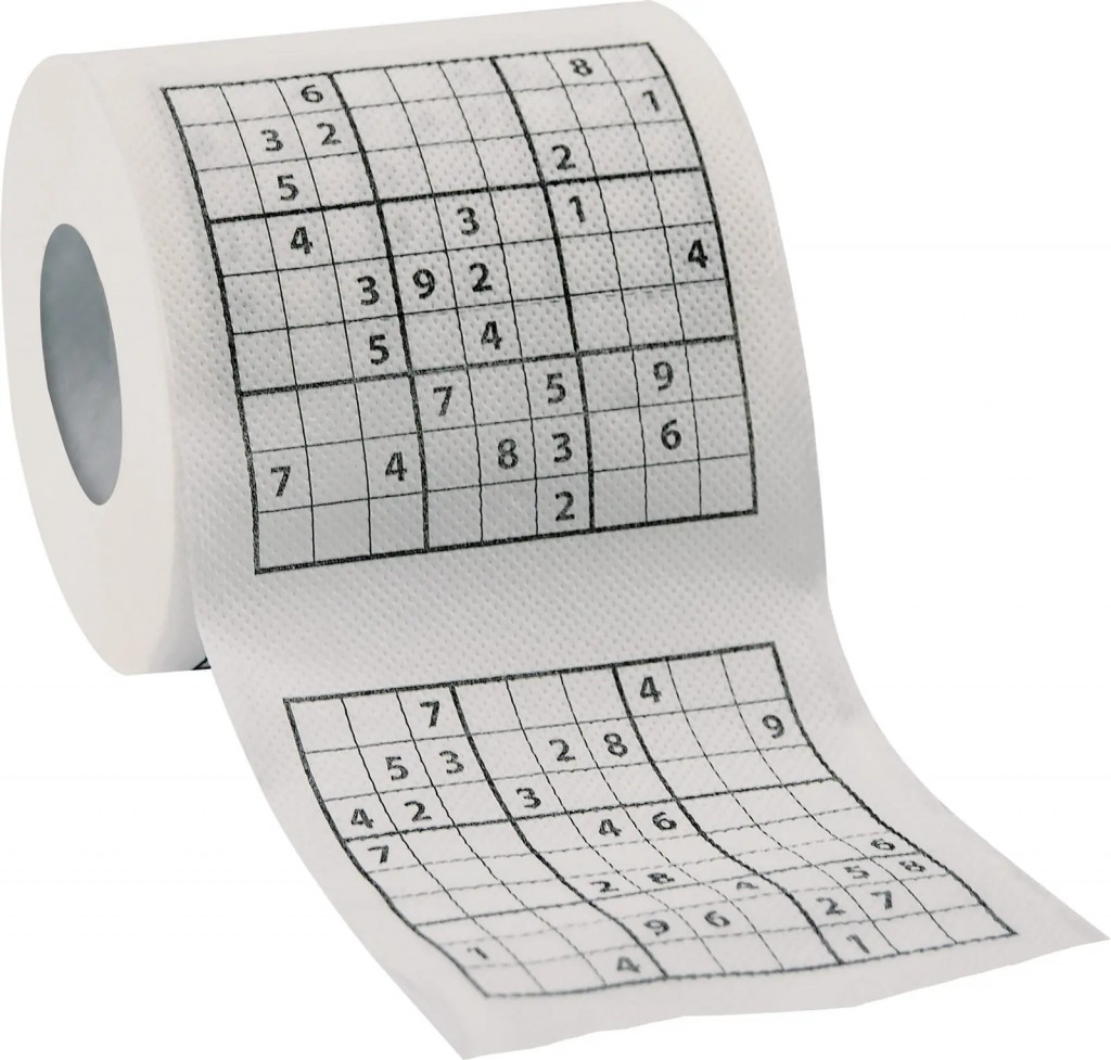 Legami Toaletní papír Legami Do Not Disturb Toilet Roll - Sudoku