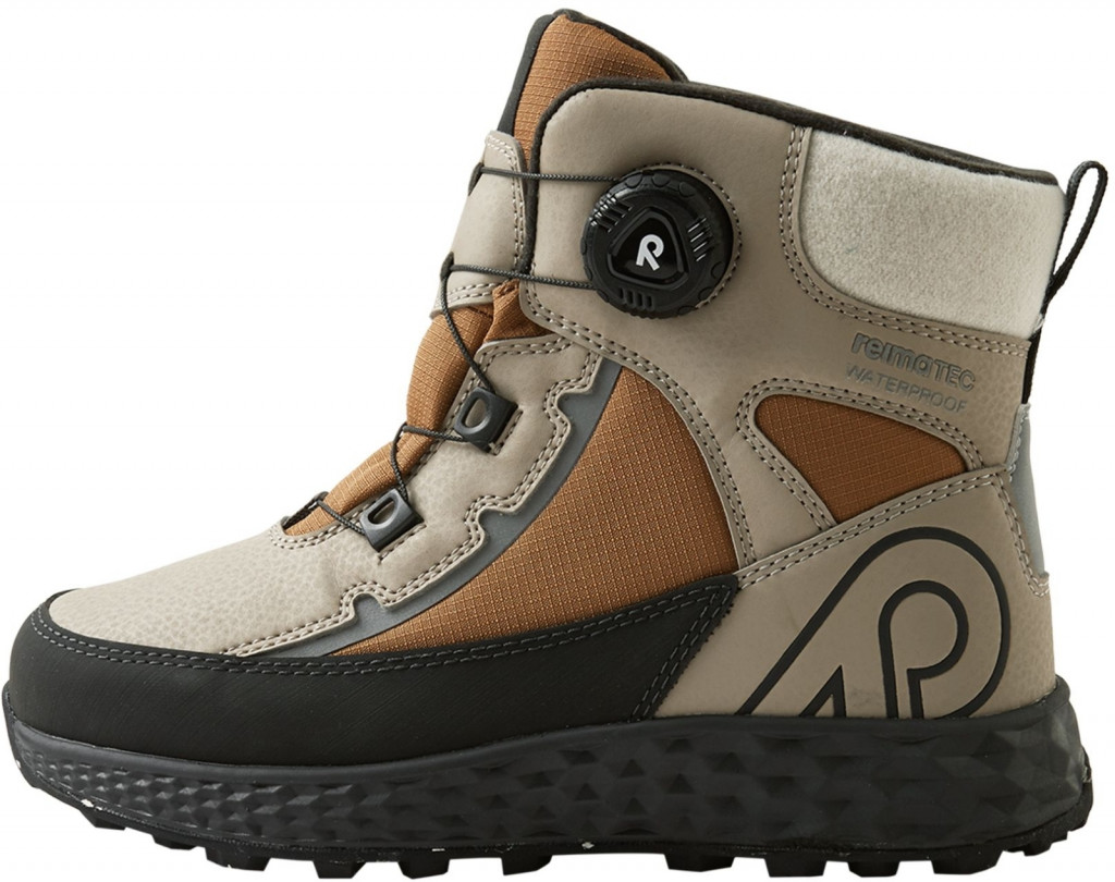 Reima Detské topánky s membránou Reima Hallava Quicklock - Earthy Beige