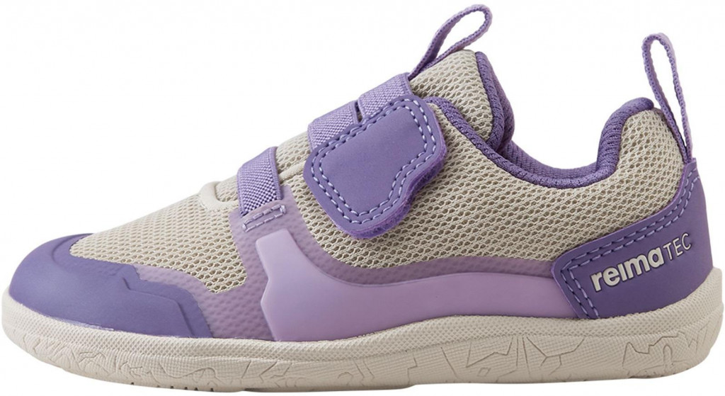 Reima Detské barefoot topánky s membránou Reima Tepastelu - Light Beige