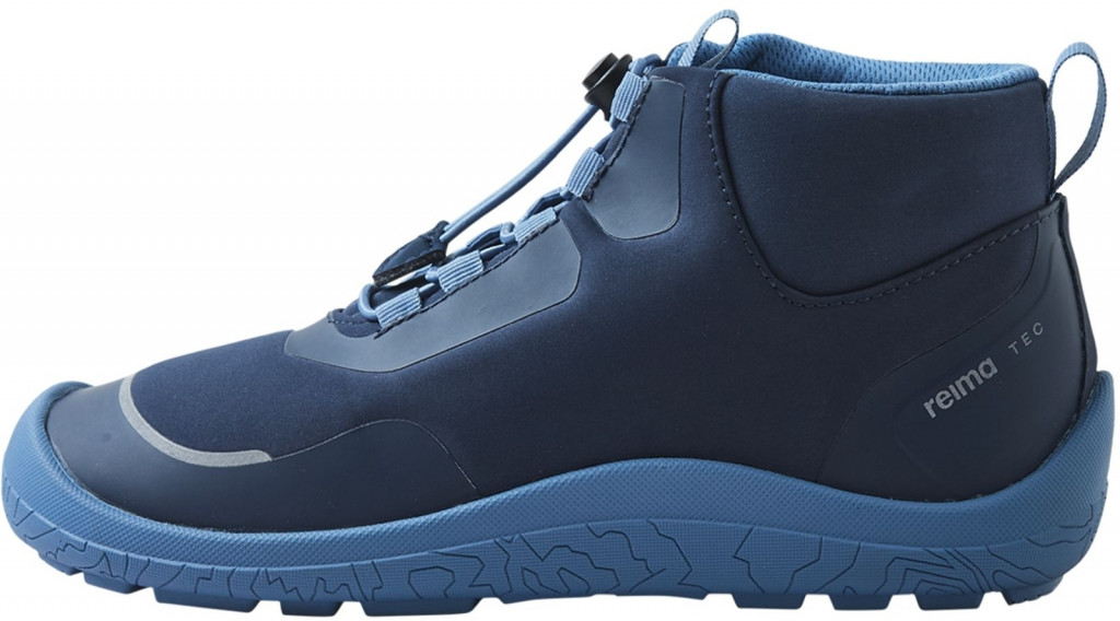 Reima Detské barefoot topánky s membránou Reima Loikkii - Navy