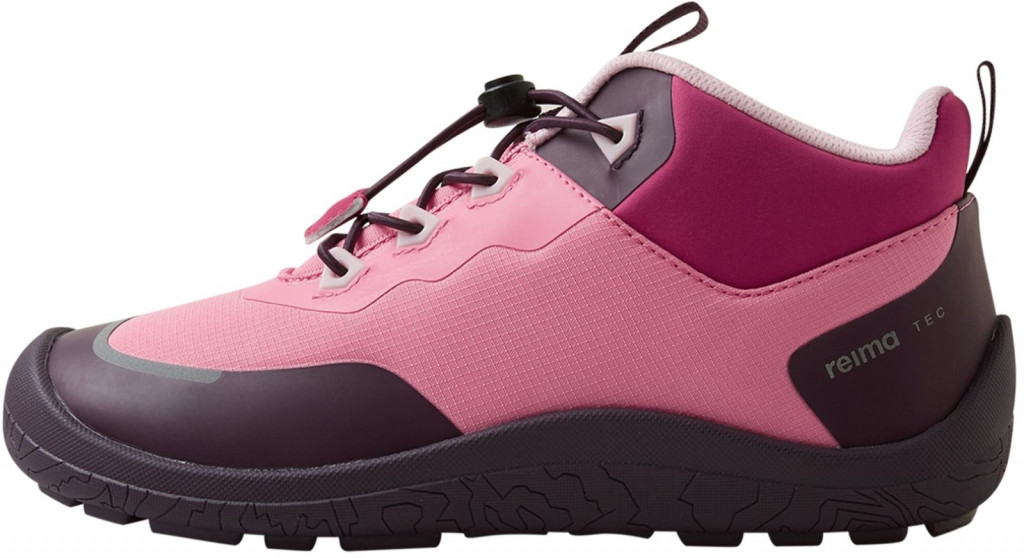 Reima Detské barefoot topánky s membránou Reima Sankari - Soft coral