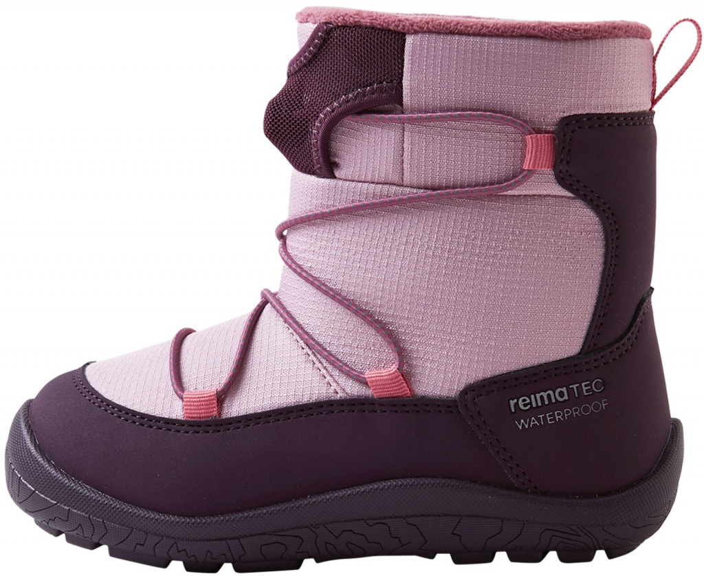 Reima Detské zimné barefoot topánky s membránou Reima Ensilumi Kids - Deep purple