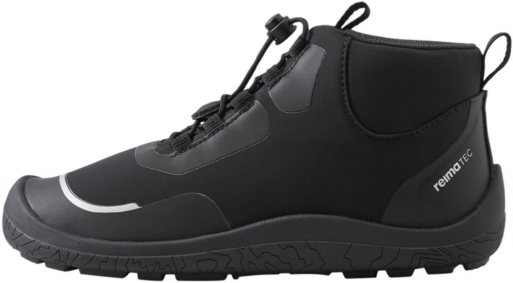 Reima Detské barefoot topánky s membránou Reima Loikkii - Black