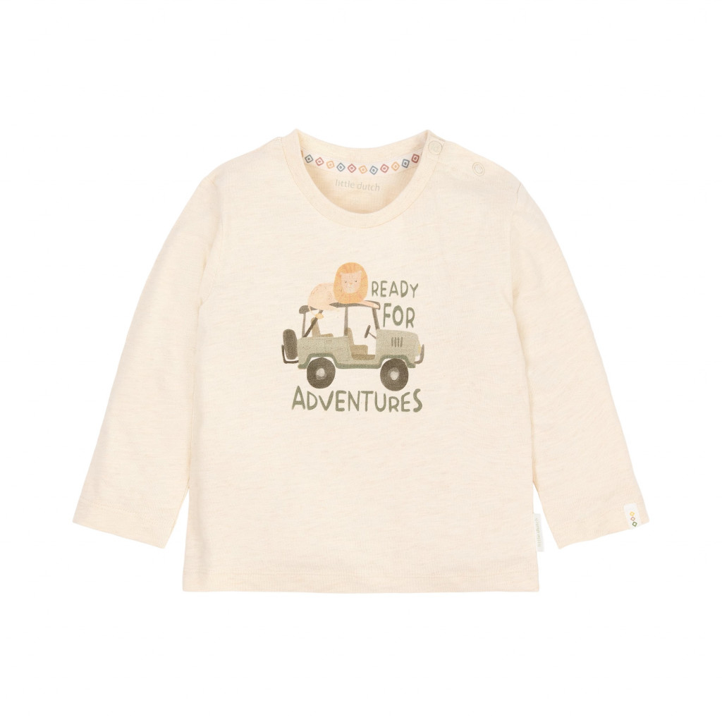 Little Dutch Triko dlouhý rukáv Sand vel. 80