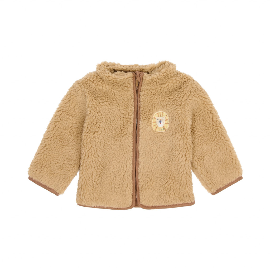 Little Dutch Kabátek Teddy Warm Taupe vel. 92