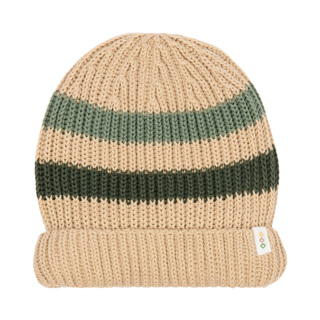 Little Dutch Čepička pletená Warm Taupe vel. 74-86