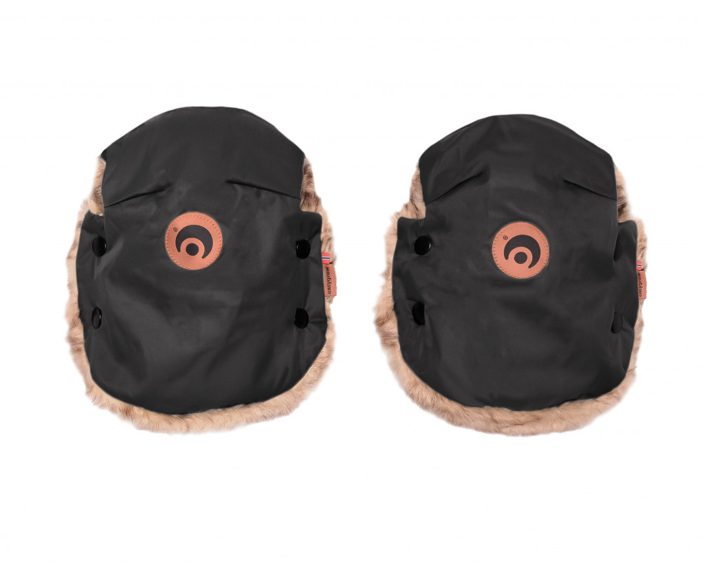 EasyGrow Rukavice na kočárek Black